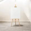 60x50cm White Stretched Artist Canvas - 2