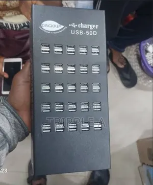 Intelligent USB Charging Station with 50 Ports