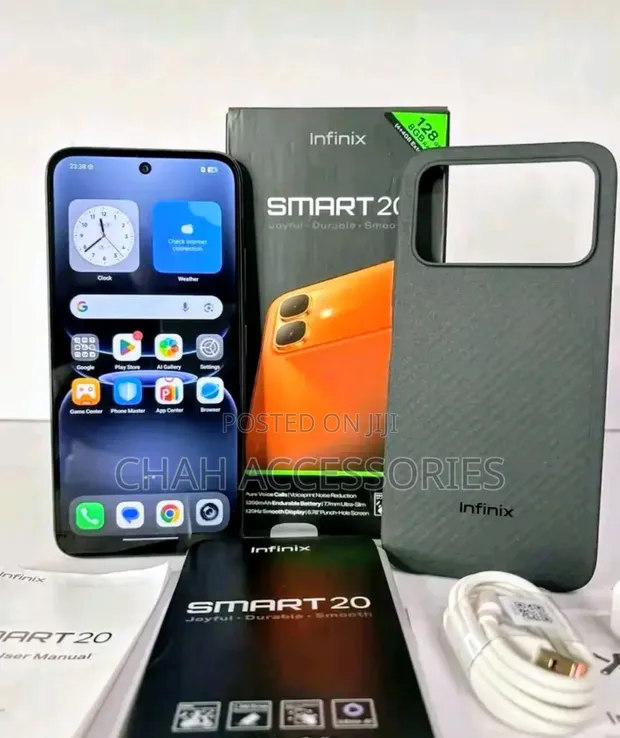 New Infinix Smart 20 128GB Gray - 1
