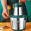 Hoffmans Professional Stainless Steel Electric Food Processor & Meat Grinder - 2