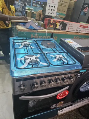 Pixel Cooker 50x55cm - 3 Gas Burners, 1 Electric Plate