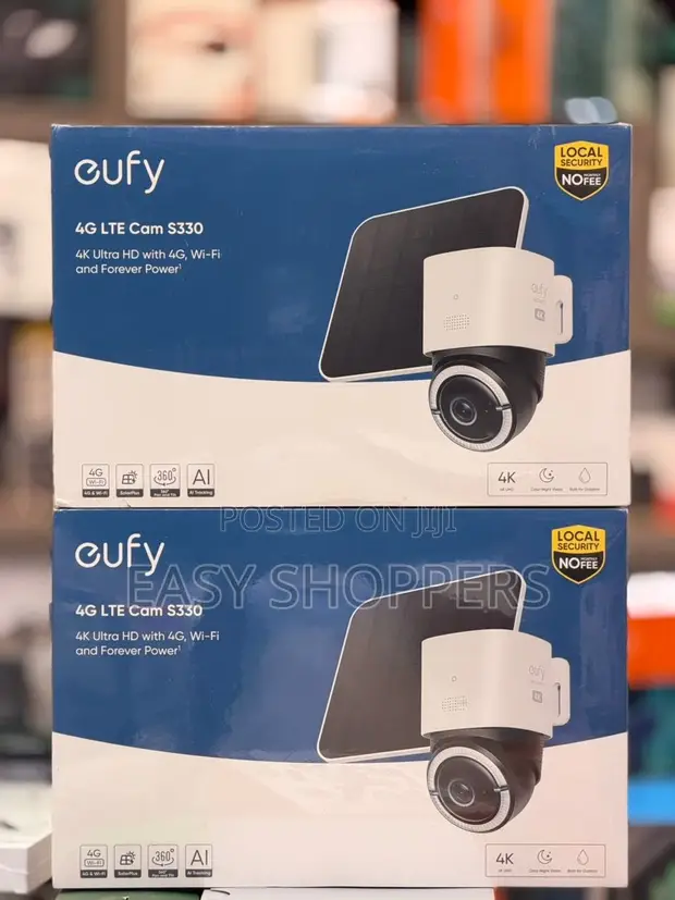 Eufy Security 4G LTE Cam S330 Solar Outdoor Camera - 1
