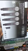 WVNGR WG-1088 Four-Head Wireless Microphones with Digital Receiver - 2