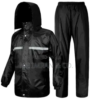 Ace Couture Heavy-Duty Rainsuit - Black