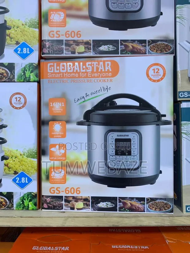 Brand New Lec Electric Pressure Cooker - 1