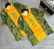 Men's Brazil & Spain Special Edition Graphic Polo Jerseys - 2