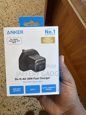 Anker Nano Charger 30W USB-C Fast Charger