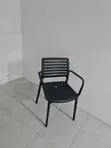 Heavy Duty Polypropylene Cafe Plastic Chairs - 1