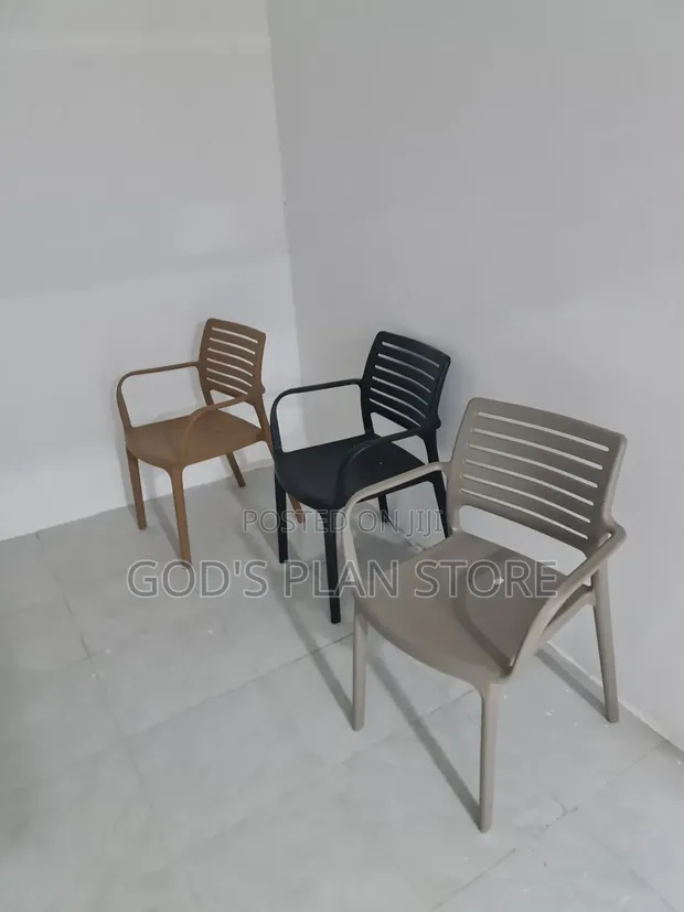 Modern Stackable Church Plastic Chairs - 1