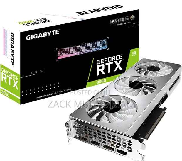 Gigabyte RTX 3060 12GB Graphics Card - 1