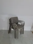 Durable Outdoor Plastic Chairs - Brand New - 1