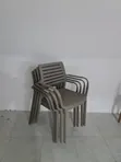 Durable Outdoor Plastic Chairs - Brand New - 2
