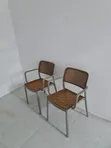 Brand New Plastic Dining Chairs (Set of 4) - 1