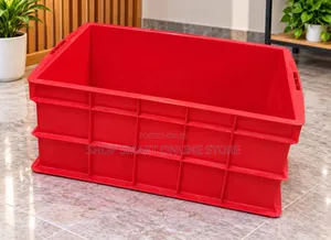 Solid Plastic Crates - Brand New