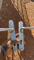 Godrej Heavy-Duty Stainless Steel Mortise Lock Set - 4