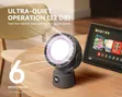 Rechargeable Oscillating Air Circulator Fan with Remote - 3