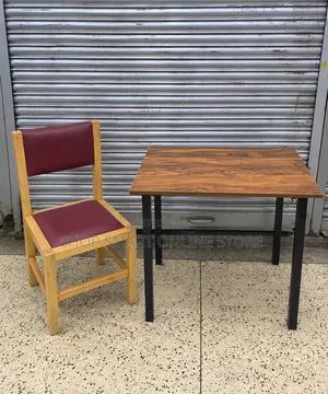 Modern Foldable Office Table and Chair Set