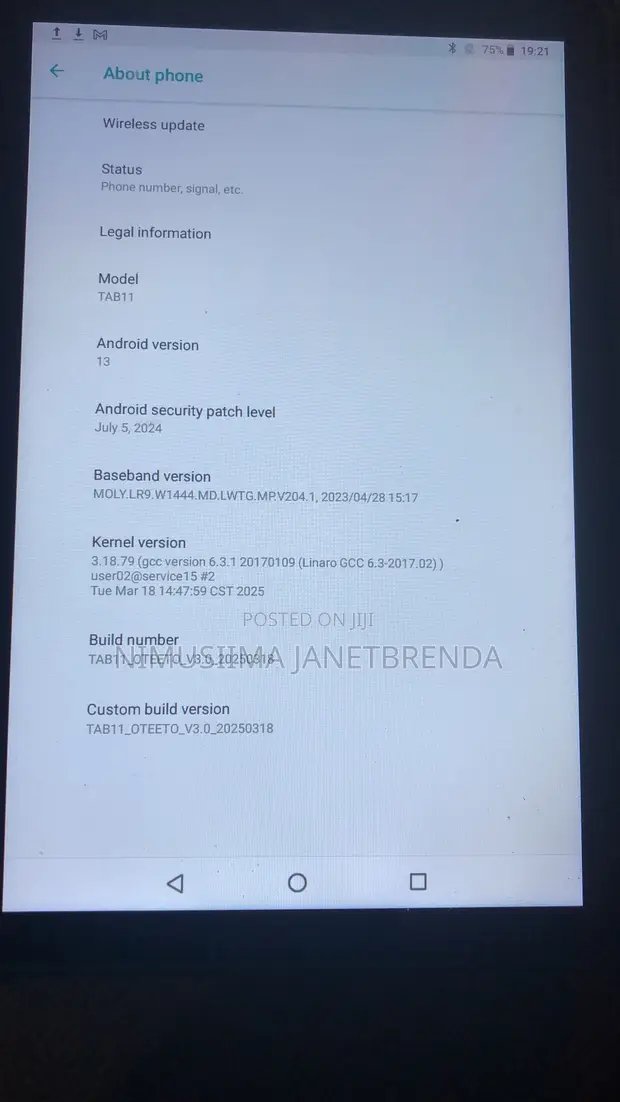 Oteeto TAB 11 Pro 512GB Gray - 1