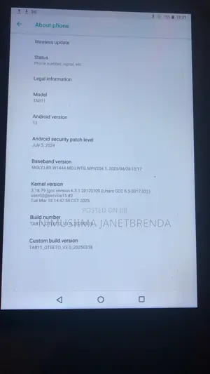 Oteeto TAB 11 Pro 512GB Gray