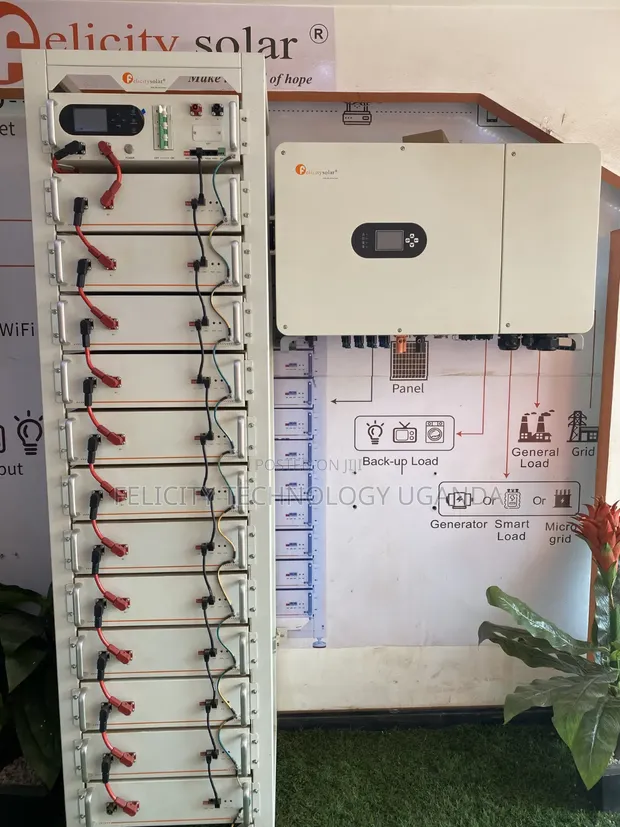 60kWh Lithium Battery with 50kVA Hybrid Inverter - 1