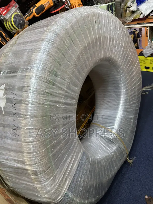 Large Roll Reinforced PVC Suction Hose Pipe, 4 Inch, 30m - 1