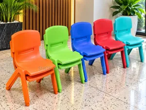 Brand New Kids Plastic Chairs - Blue