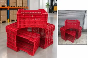 Heavy Duty Plastic Crates - Brand New