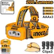 INGCO LED Headlamp 200-Lumen - 1
