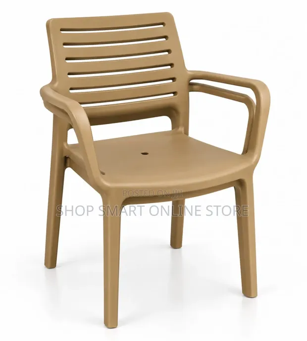 Brand New Heavy Duty Outdoor Plastic Chairs - 1