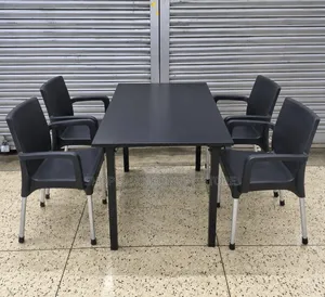 Imported Dining Table and Chairs Set for Cafes, Bars, Restaurants
