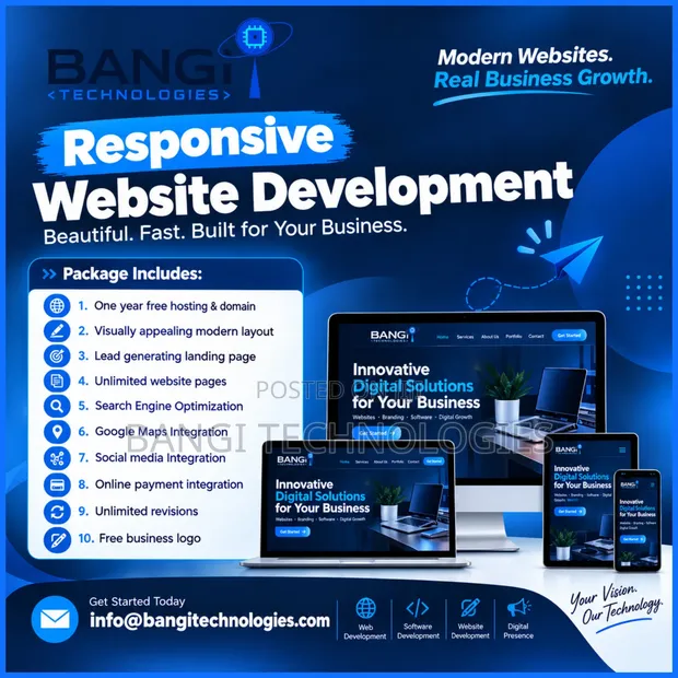 Professional Website Development & IT Services - 1