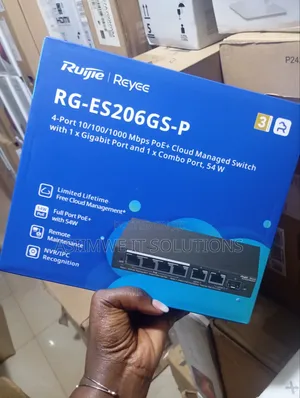 Roujie RG-ES206GS-P 6-Port Cloud Managed Switch