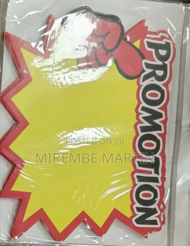 5 Pieces A4 Size Promotion Sale Label Tags - 1
