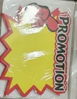 5 Pieces A4 Size Promotion Sale Label Tags - 1