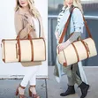 Luxury 2-in-1 Leather Garment Bag - 2