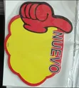 Nuevo Yellow and Red Thumbs Up Sales Tags - 1