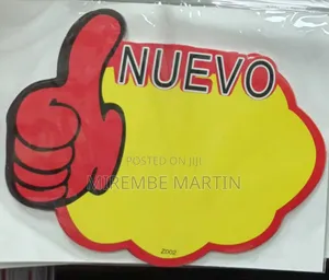 Nuevo Yellow and Red Thumbs Up Sales Tags