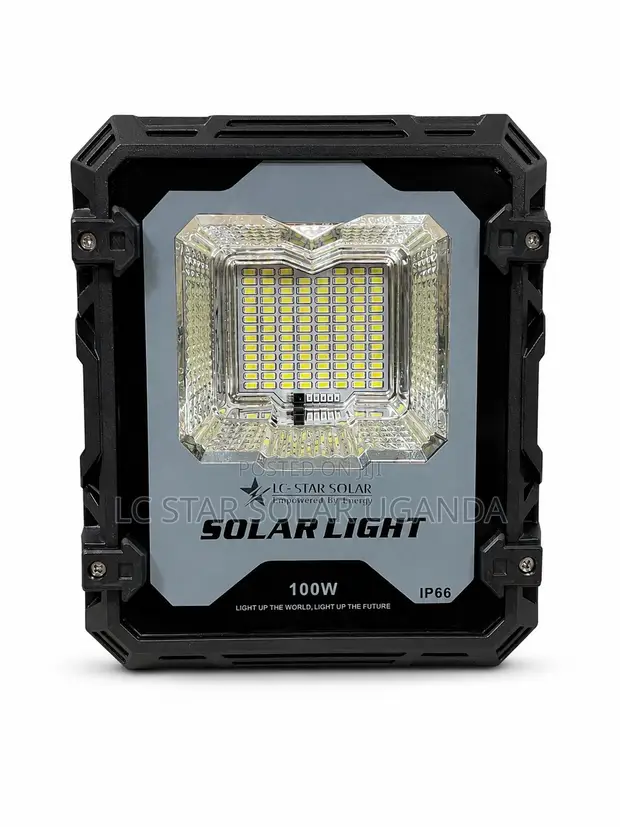 LC-Star 100W FBI Solar Flood Light - 1