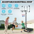 Freestanding Children's Basketball Hoop 243cm - 2