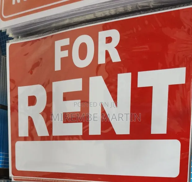 5 Pieces A4 Size Sign Stickers for Rent - 1