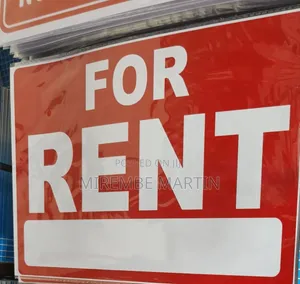 5 Pieces A4 Size Sign Stickers for Rent