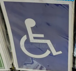 A4 Size Reserved Handicapped Parking Sign