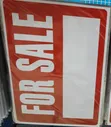 A4 Size 'For Sale' Sign Stickers (5 Pieces) - 2