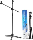 Adjustable Floor-Standing Microphone Boom Arm Stand - 2