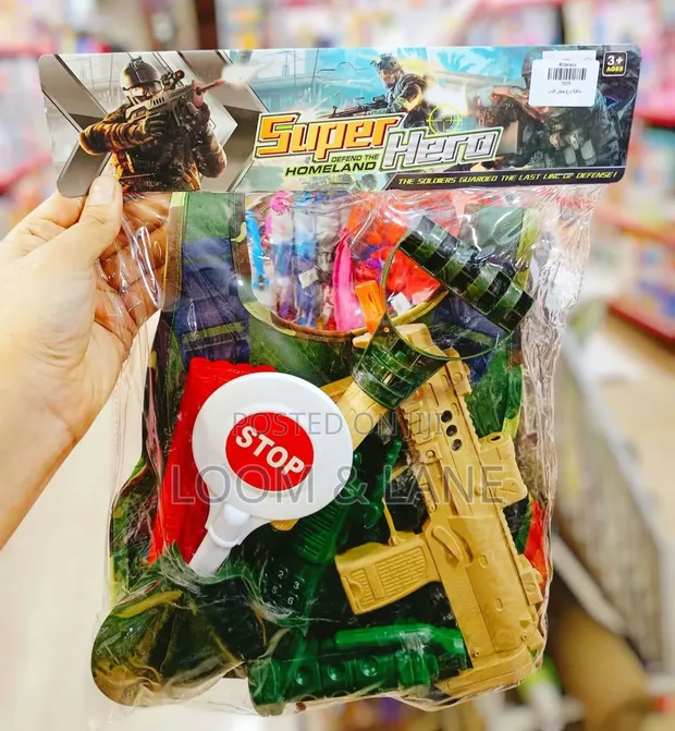 Children's Military Role-Play Toy Set - 1