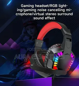 Weibo G62 RGB Gaming Headset