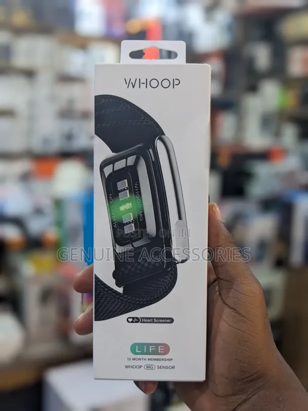 Whoop Life 5.0 MG Fitness Tracker with 12-Month Membership - 1