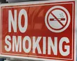 5 Pieces A4 No Smoking Sign Sticker - 1