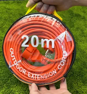 20m Orange Outdoor Extension Cord