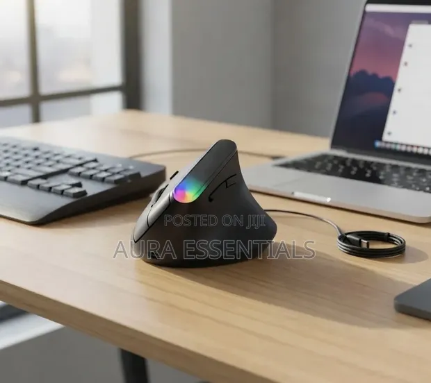 Weibo Ergonomic Vertical Wireless Mouse - 1